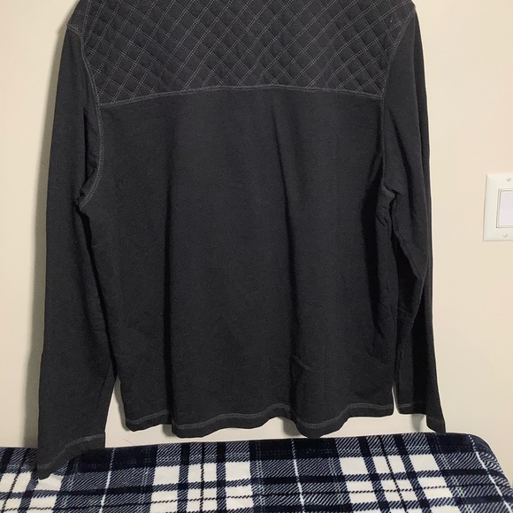 NWT G.H. Bass & Co. Outdoor Zip Neck Flannel Pullover, Size XXL - Picture 4 of 14